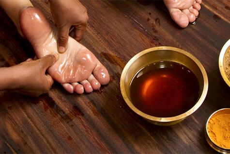 Ayurveda massage image